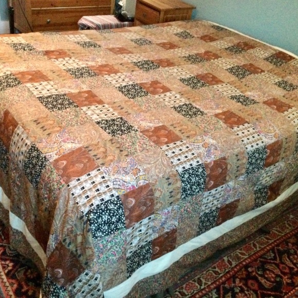 Rare Vintage Liberty King Size Quilt - Picture 6 of 16
